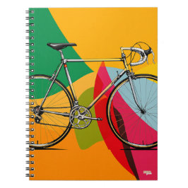 Cuaderno Vintage Racing Bicycle Notitieboek