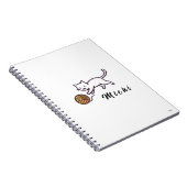 Cuaderno White Kitten Michi Notitieboek (Rechterzijde)