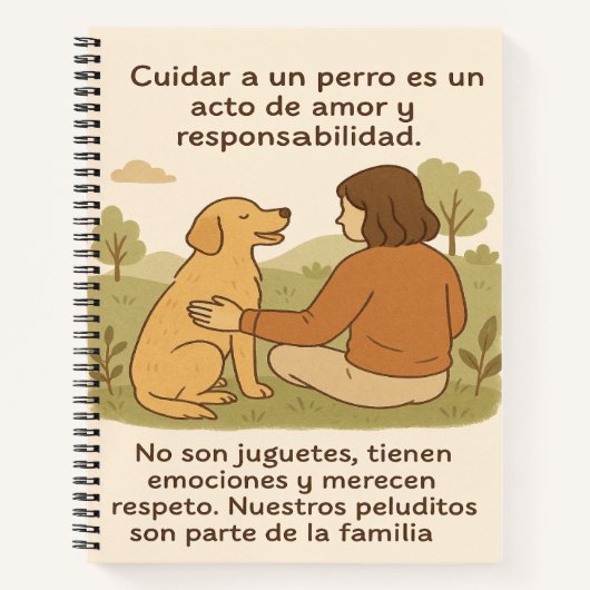 CuadernoPeluditos Notitieboek (Voorkant)