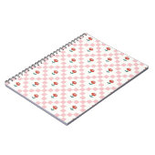 Cuadrillé en rosa notitieboek (Linkerzijde)