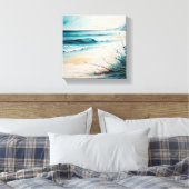 Cuadro de playa canvas afdruk (Insitu (Slaapkamer))