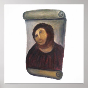 Cuadro ecce homo ecce mono poster