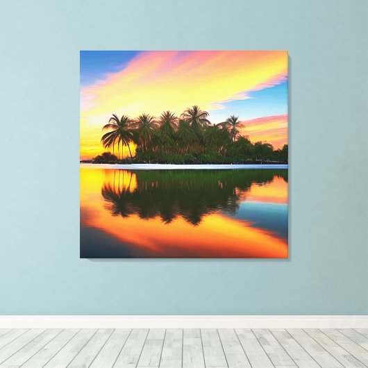 cuadro primera calidad canvas afdruk (Insitu (Houten vloer))