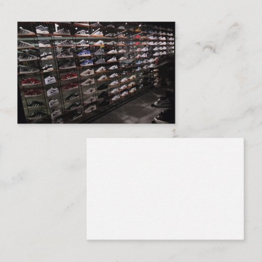 CUADRO ZAPATILLAS VISITEKAARTJE (Voorkant / Achterkant)