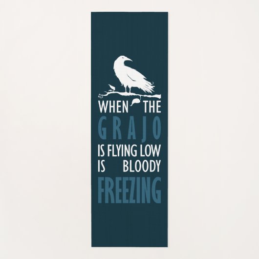 Cuando el grajo vuela bajo yogamat (Voorkant)