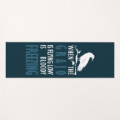 Cuando el grajo vuela bajo yogamat (Voorkant (horizontaal))