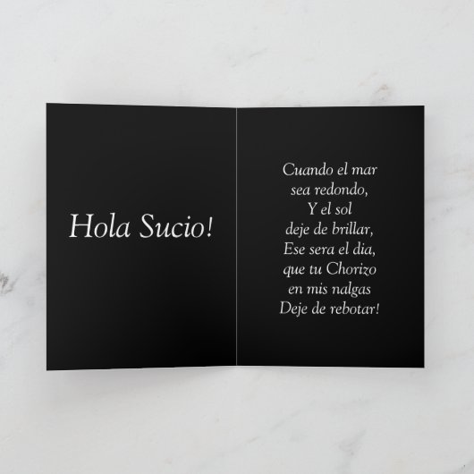 Cuando el mar zee redondo! kaart (Binnen)