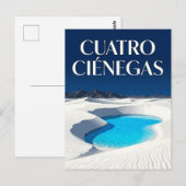 Cuatro Ciénegas Briefkaart (Voorkant / Achterkant)