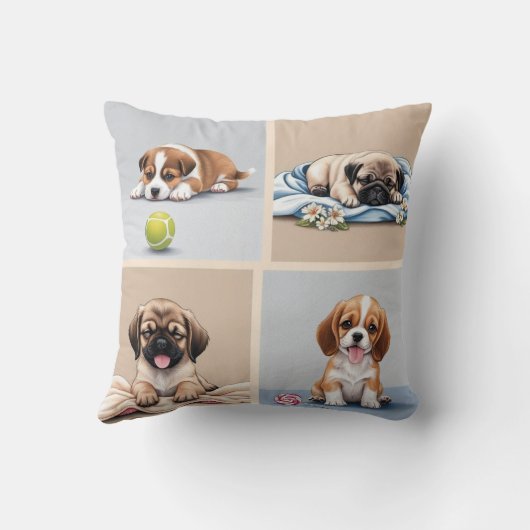 Cuatro Patitas, Cuatro Historias Kussen (Achterkant)