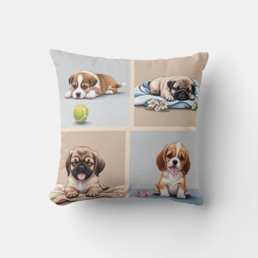 Cuatro Patitas, Cuatro Historias Kussen (Voorkant)