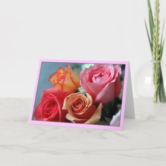 "Cuatro Rosas " Kaart (Voorkant)