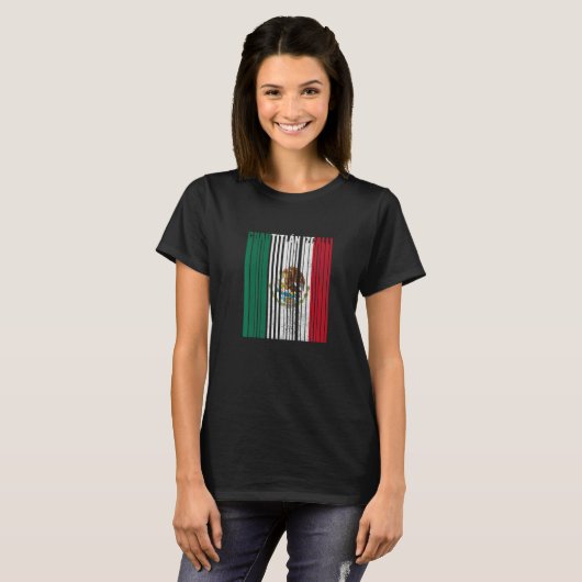 Cuautitlán Izcalli México con Águila Mexicana   T-shirt (Voorkant volledig)