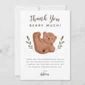 CUB Beer Boy Verjaardagsfeestje Dank je kaart (Voorkant)