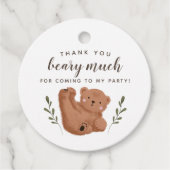 Cub Beer Dank je wel. Bedankjes Labels (Voorkant)