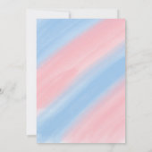 Cub Beer Polar beer Thema Winter Geslacht Onthulle Kaart (Achterkant)