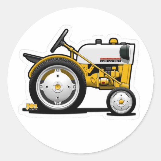 Cub Lo-Boy Tractor Sticker (Voorkant)