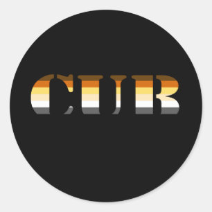 CUB RONDE STICKER