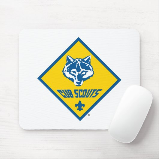 Cub Scouts Logo Mousepad Muismat (Met muis)