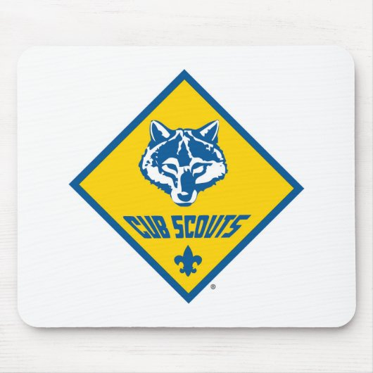 Cub Scouts Logo Mousepad Muismat (Voorkant)