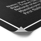 CUB Vliegtuig - Vliegtuigblauwdruk Plannen PD Poster (Hoek)