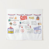 CUBA 1945  WANDKLEED (Voorkant (horizontaal))