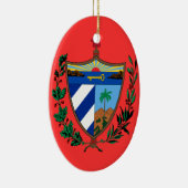 CUBA - Aangepaste kerstversiering Keramisch Ornament (Rechts)