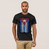 Cuba Arte Flag T-Shirt (Voorkant volledig)