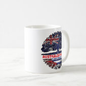 Cuba Australian Tree Roots Flag Koffiemok (Voorkant rechts)