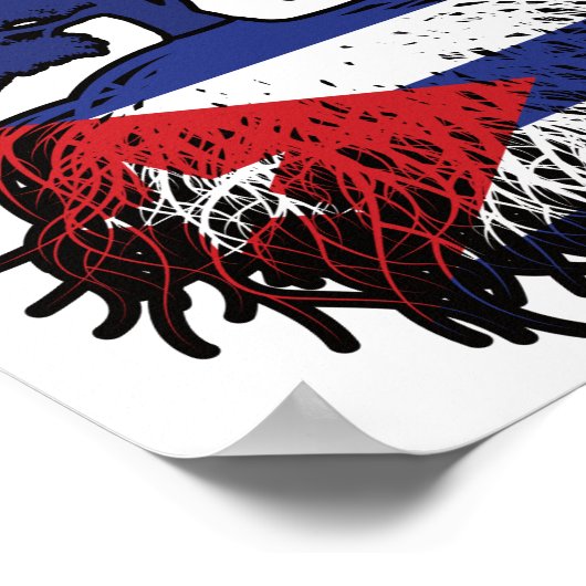 Cuba Australian Tree Roots Flag Poster (Hoek)
