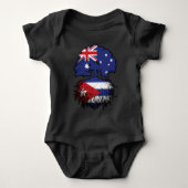 Cuba Australian Tree Roots Flag Romper (Voorkant)