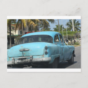 Cuba-auto Briefkaart