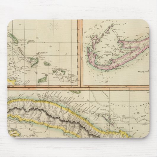 Cuba, Bahama I, Bermudas Muismat (Voorkant)
