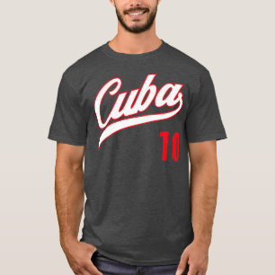 Cuba Baseball Remera Beisbol Cuban Jersey 10 1 T-shirt