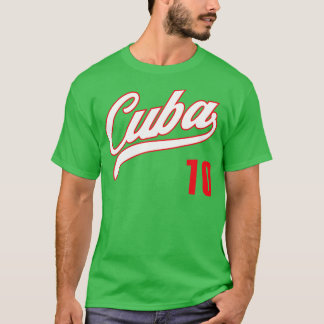 Cuba Baseball Remera Beisbol Cuban Jersey 10 2 T-shirt
