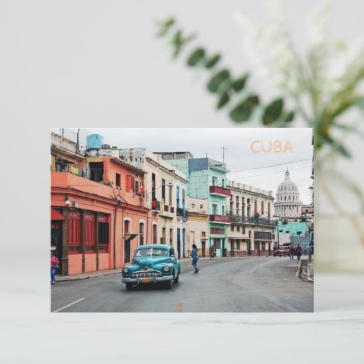 Cuba Bedankkaart (Staand voorkant)