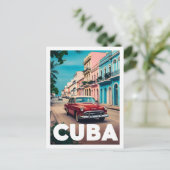 Cuba Beroemde Reisplaats Briefkaart (Staand voorkant)