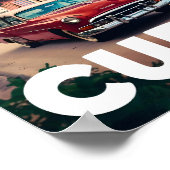 Cuba Beroemde Reisplaats Poster (Hoek)