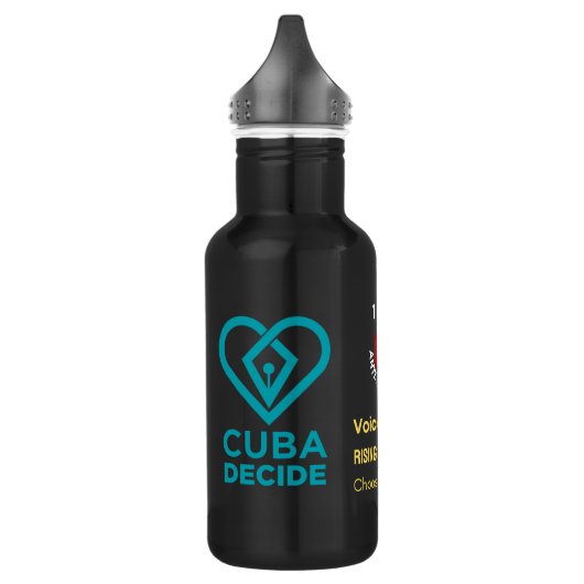 Cuba Beslis Waterfles Waterfles (Links)