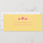 Cuba Boarding Pass Wedding Kaart (Achterkant)