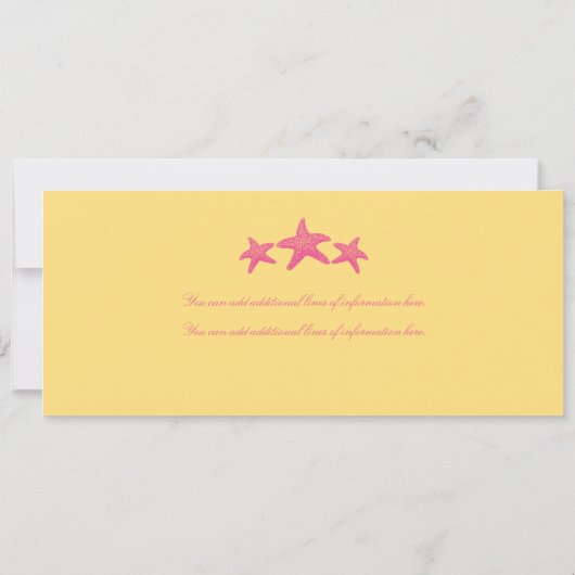 Cuba Boarding Pass Wedding Kaart (Achterkant)