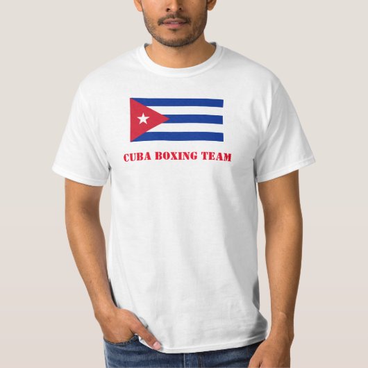 CUBA BOXING T-SHIRT (Voorkant)