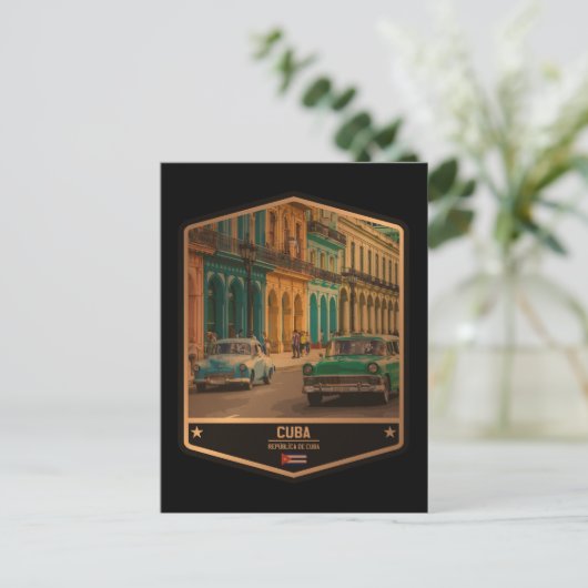 Cuba Briefkaart (Staand voorkant)