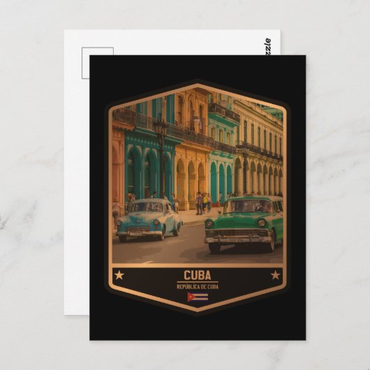 Cuba Briefkaart (Voorkant / Achterkant)