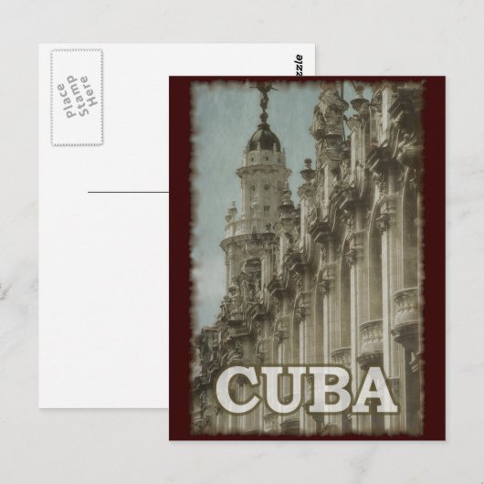  Cuba Briefkaart (Voorkant / Achterkant)