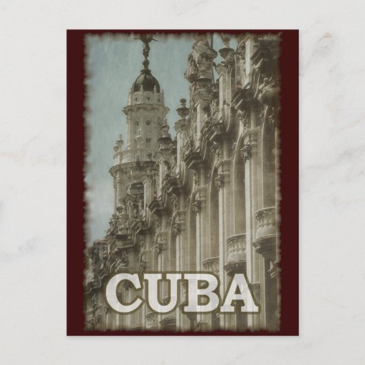  Cuba Briefkaart (Voorkant)