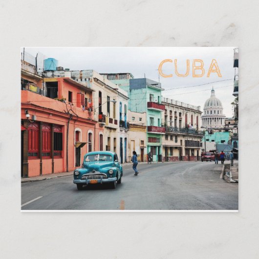 Cuba Briefkaart (Voorkant)