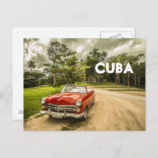 Cuba Briefkaart (Voorkant / Achterkant)