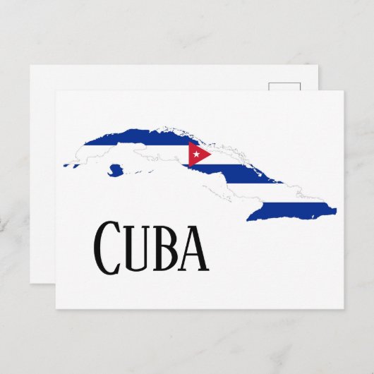Cuba Briefkaart (Voorkant / Achterkant)