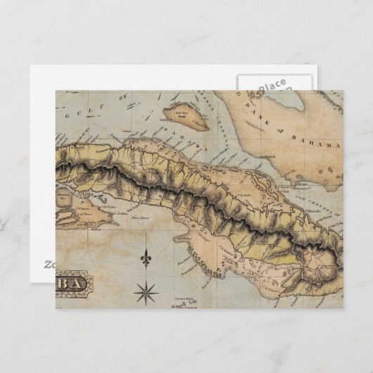 Cuba Briefkaart (Voorkant / Achterkant)