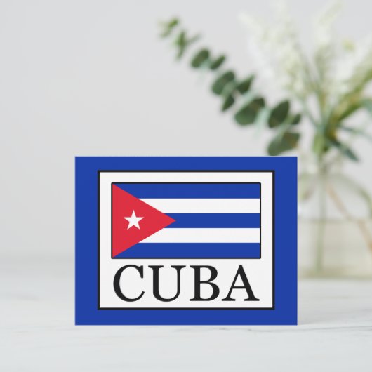 Cuba Briefkaart (Staand voorkant)